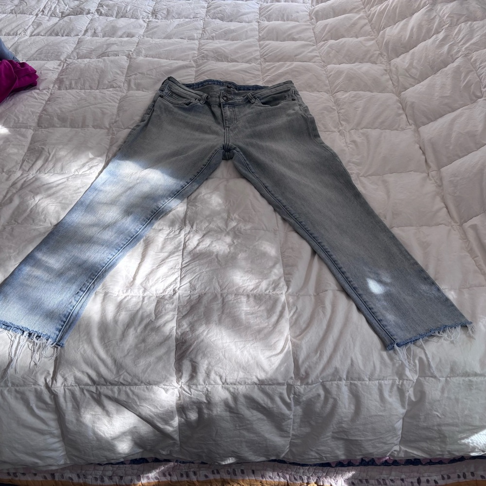 Current/Elliott  Blue Denim Jeans - Classic Indigo